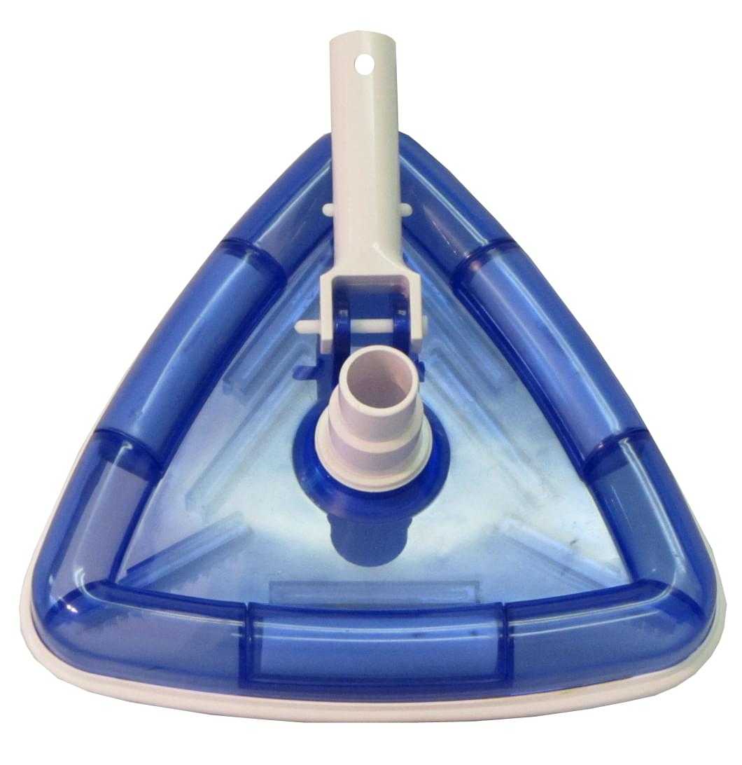 Swimwerx, Blue See-Thru Triangular Vacuum Head
