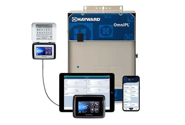 Hayward Pool Products, Inc., Hayward OmniPL Smart Pool Control - HLPRO4NSW w/o subpanel