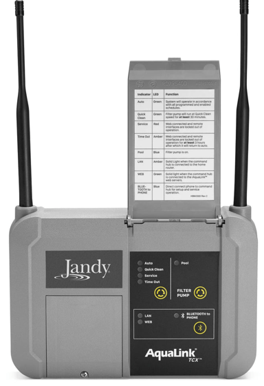 Zodiac Systems | Jandy Pro Series, Jandy AquaLink TCX Command Hub - TCXCHP