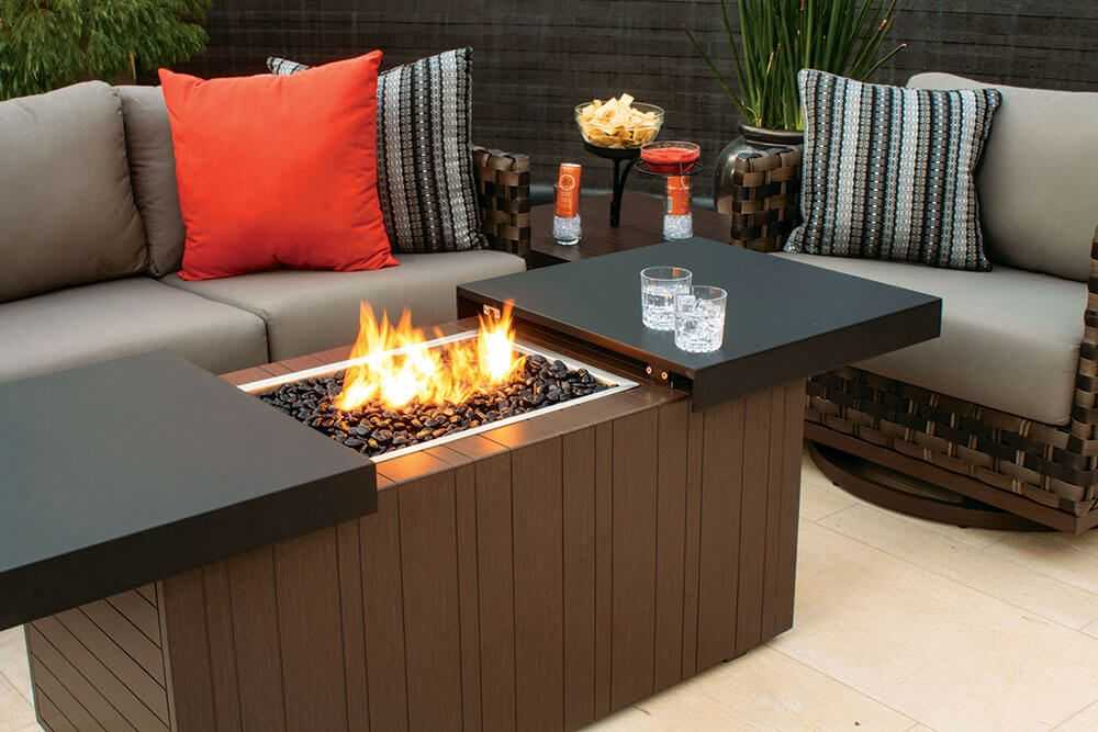 Plank and Hide, Nevis Functional Firepit