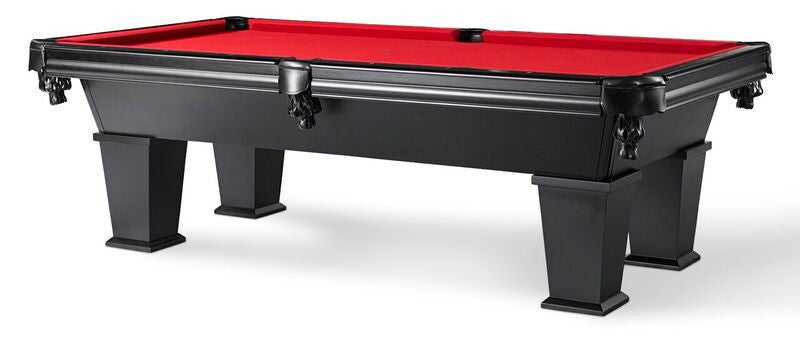 Plank and Hide, Parsons Billiard Pool Table - Black